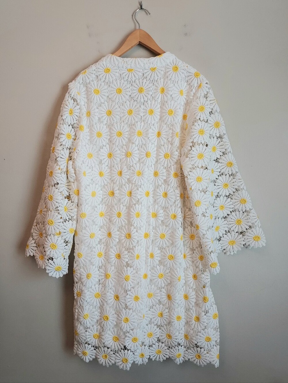 J. Marie Maggie Floral Daisy Lace Swing Dress Size Medium NEW NWT - Picture 12 of 14